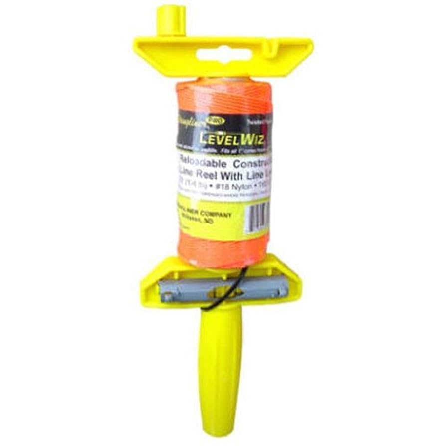 Stringliner 24106 Twist Line Pro Level Wiz Line Reel, Orange